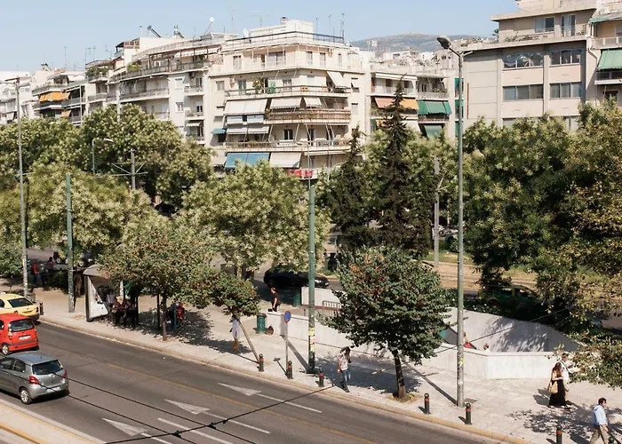 Museum Of Modern Art Rooms In , Next To Metro Suggrou Fix, Walk To Acropolis